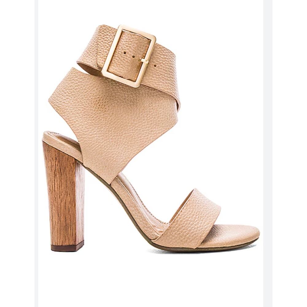 Splendid Jayla Heel Tan Mushroom NWOB 8.5 Sandal